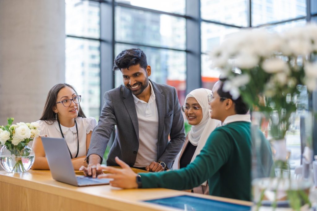 group of employees