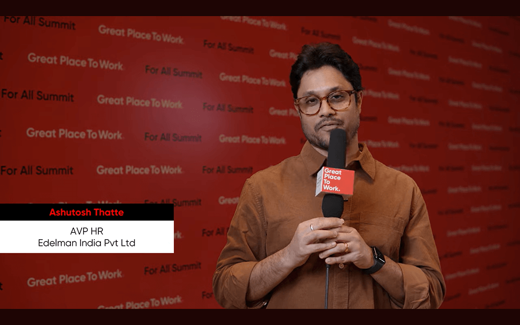 Ashutosh Thatte sharing their For All Summit experience