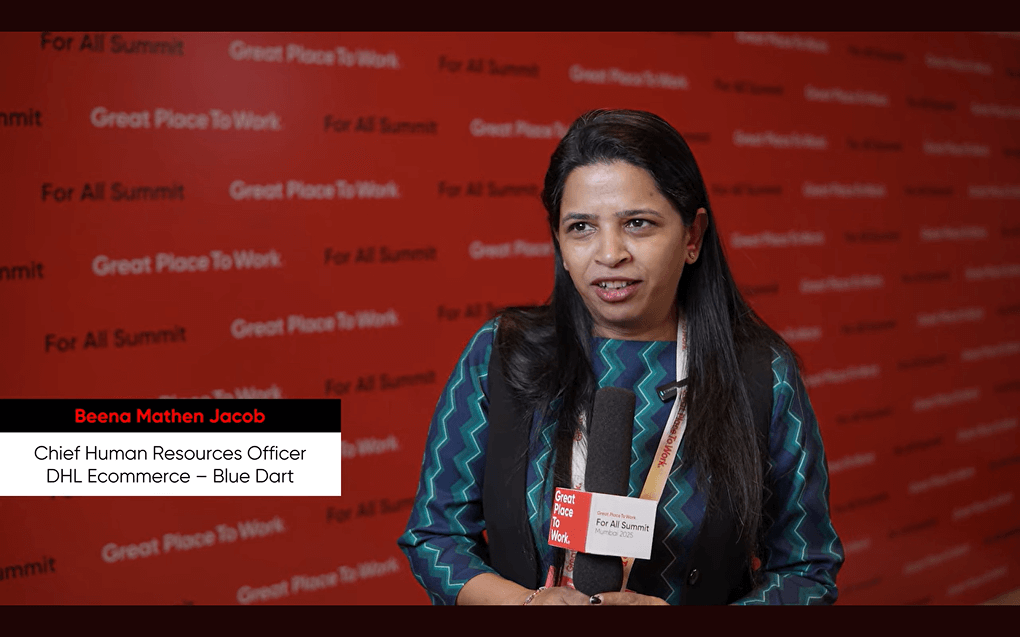 Beena Mathen Jacob sharing their For All Summit experience
