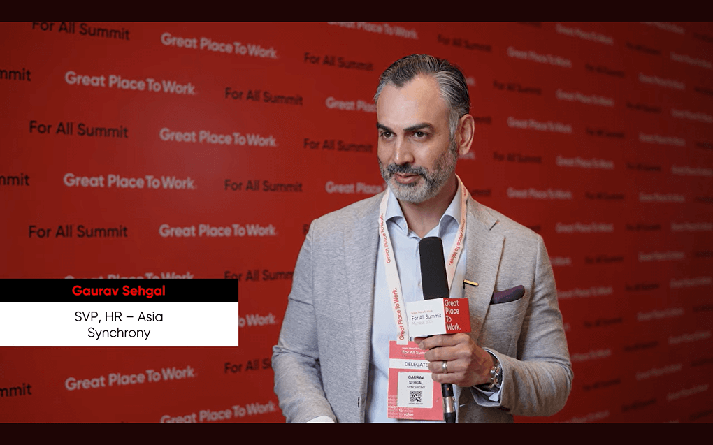 Gaurav Sehgal sharing their For All Summit experience