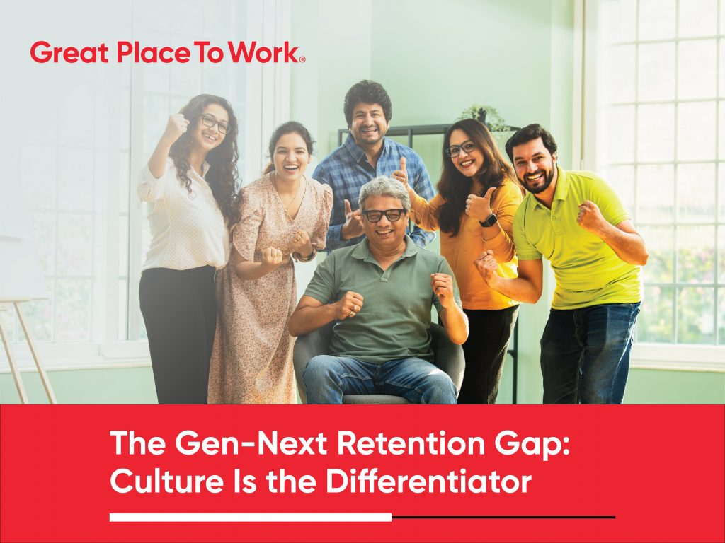 The Gen-Next Retention Gap: Culture Is the Differentiator