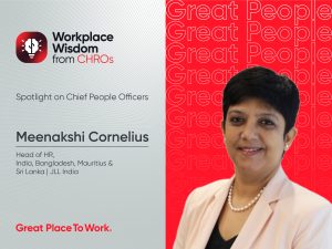 Meenakshi Cornelius, HR Head at JLL India