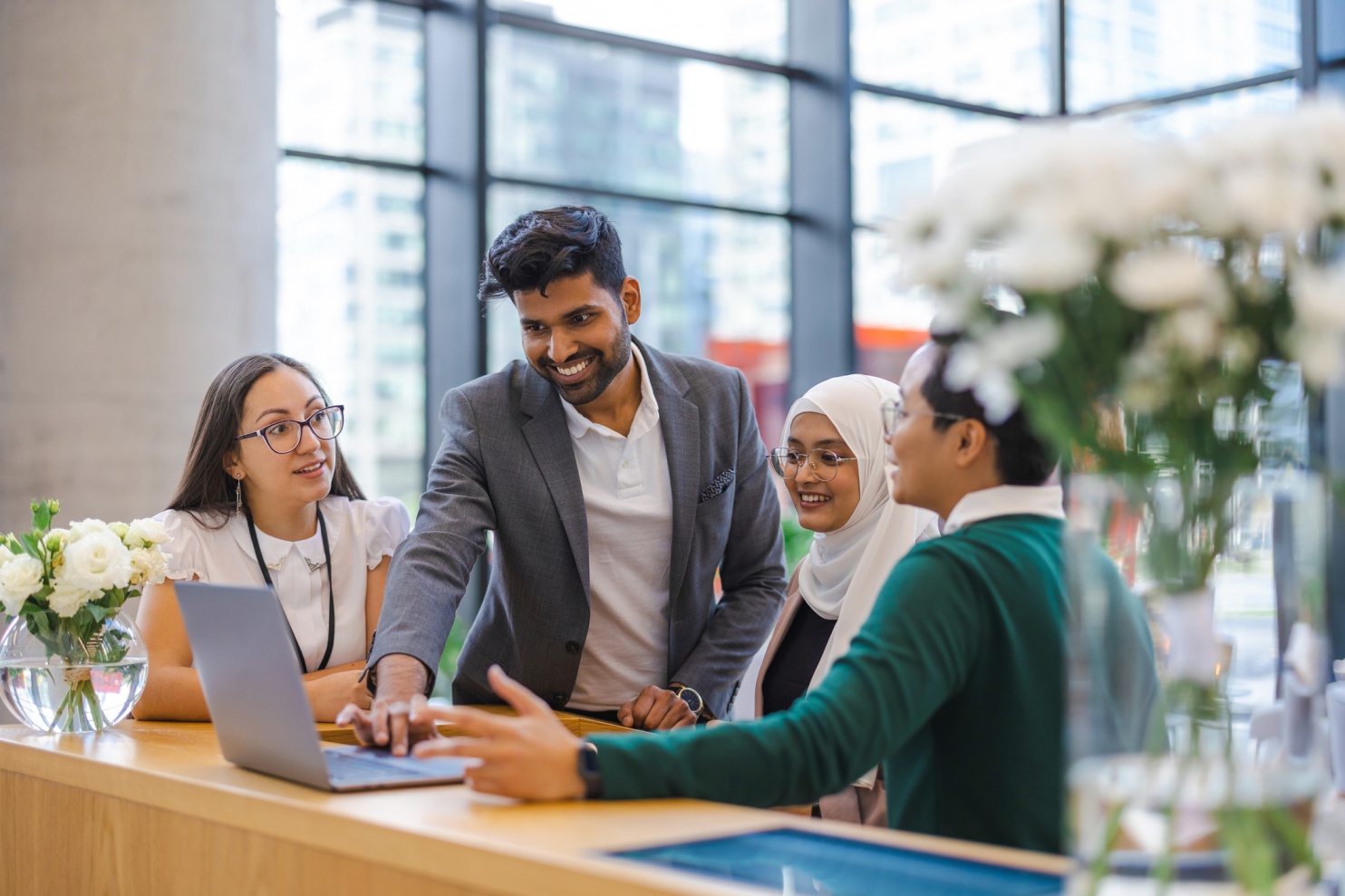 group of employees