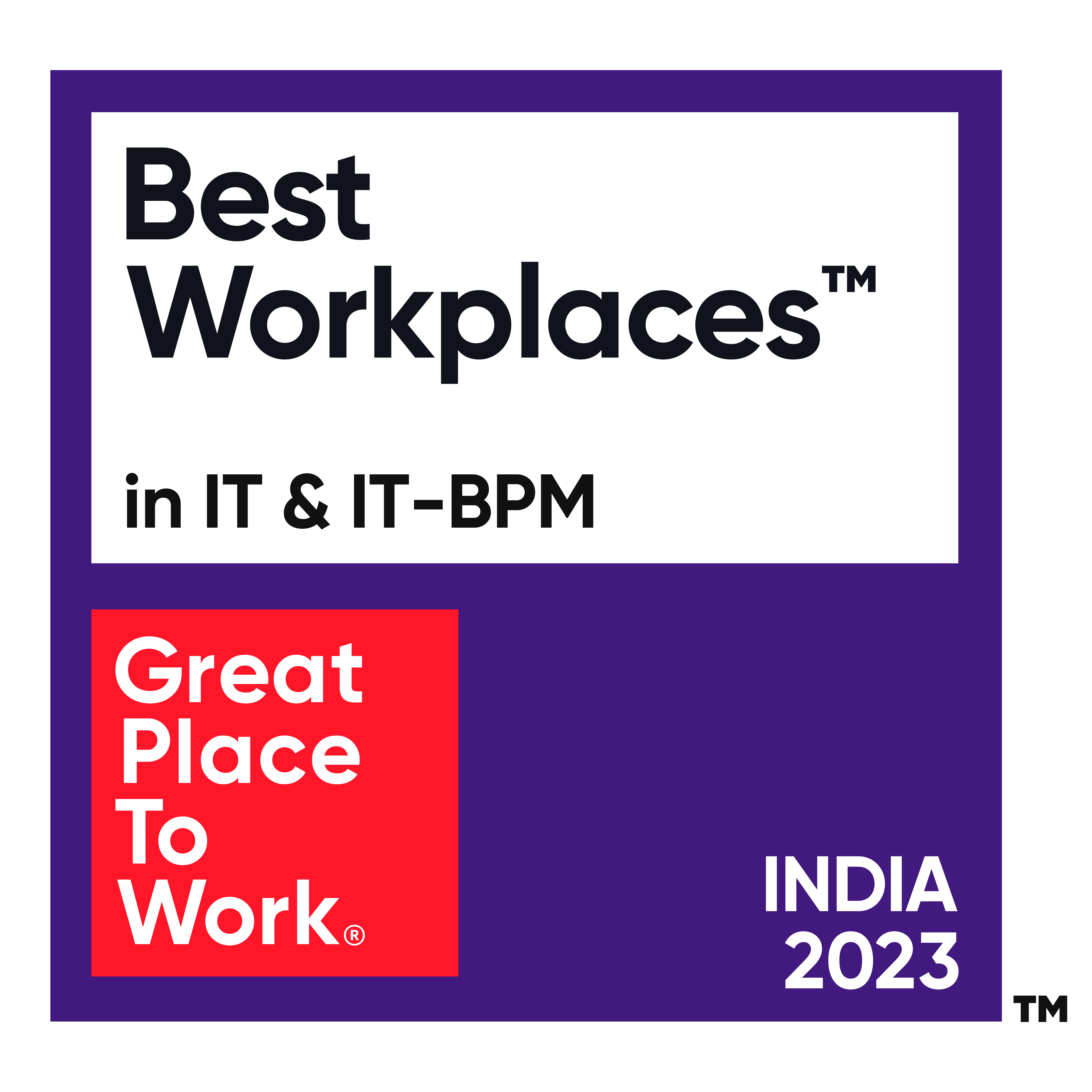 India's Best Workplaces in IT & IT-BPM