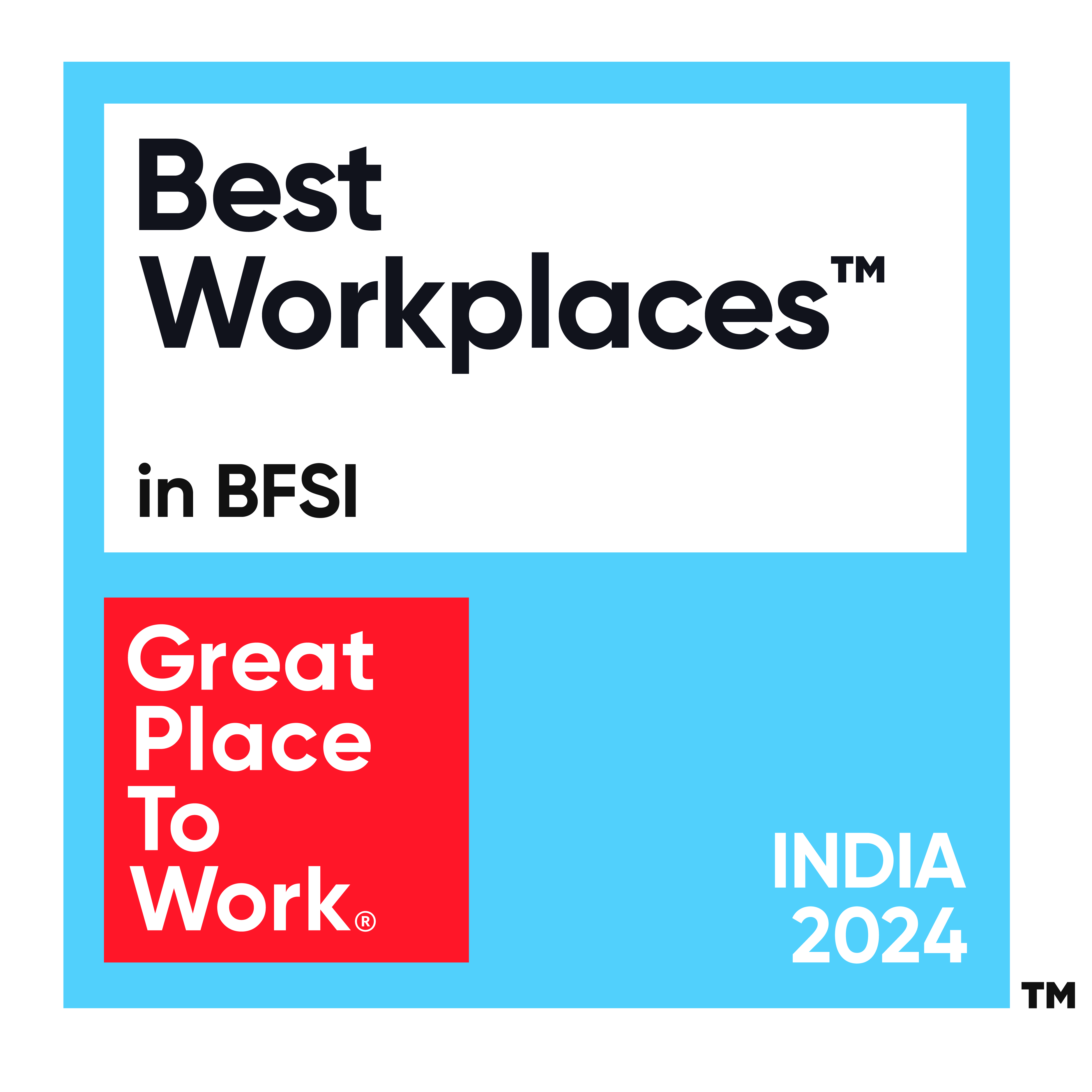 2024 India Best Workplaces in BFSI