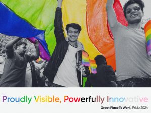 LGBTQ+ enjoying Delhi Queer Pride