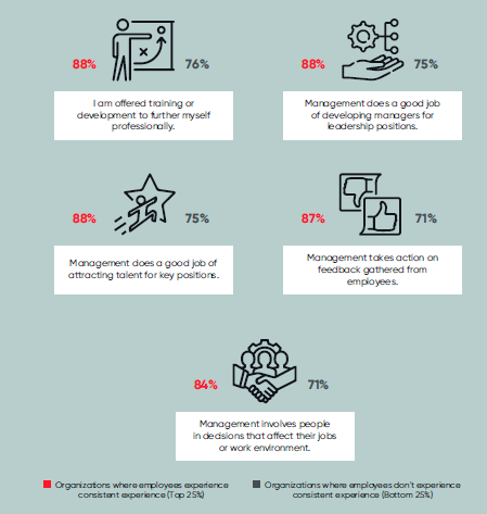 Embracing Equity has a significant impact on employee wellbeing