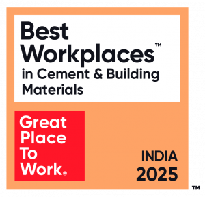 Best Workplaces in Cement & Building Materials badge
