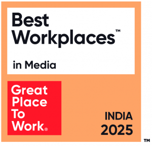Best Workplaces in Media badge