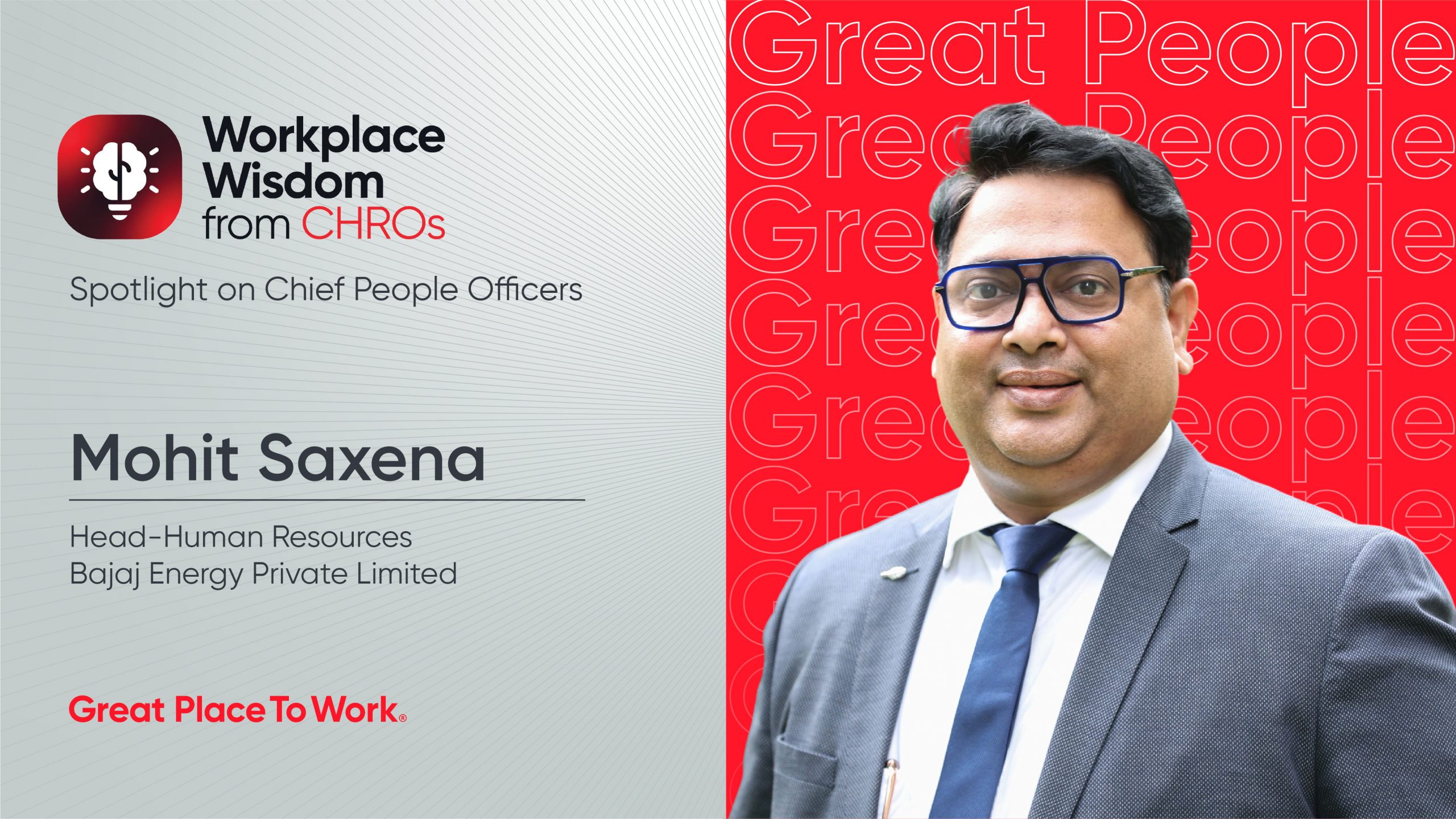 Mohit Saxena, CHRO at Bajaj Energy